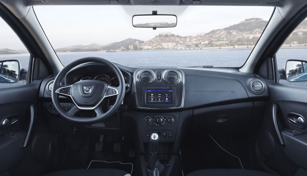 Interior del Dacia Sandero 2