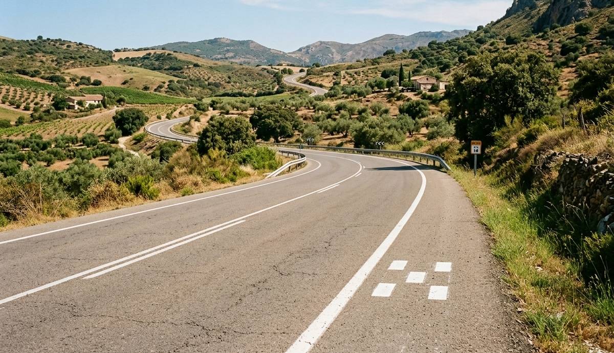 La nueva señal que ya aparece en las carreteras y cuyo significado muchos conductores desconocen. Imagen generada con IA