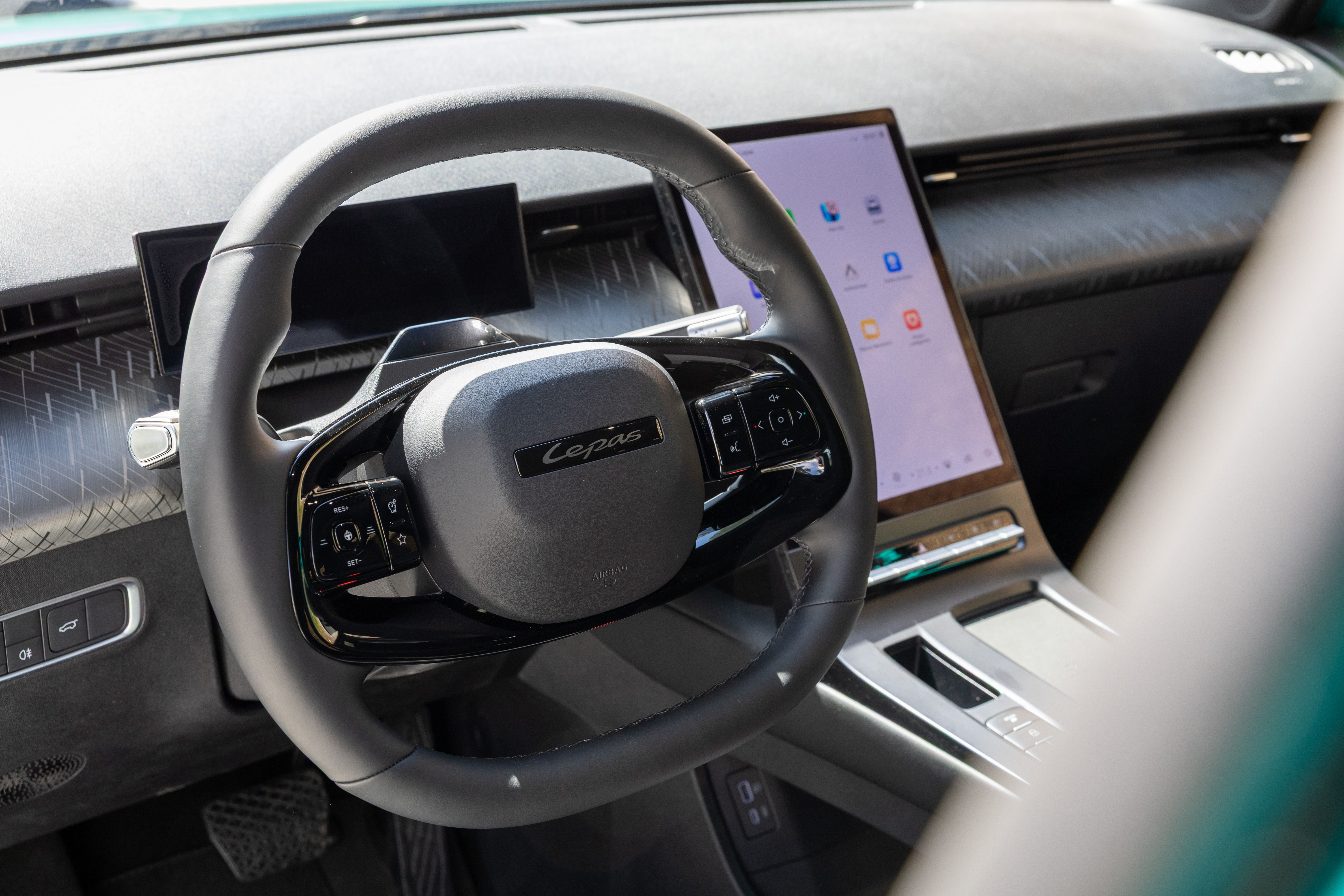 Interior del Lepas L6 EV
