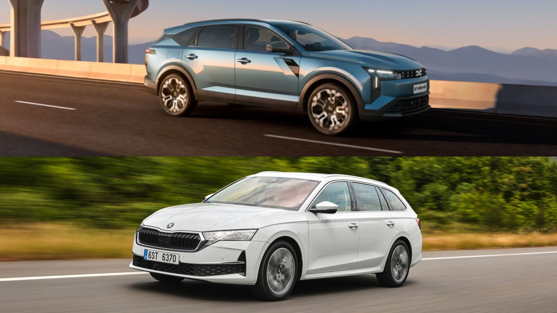 Comparamos al Dacia Striker vs Skoda Octavia Combi: cuál es el coche familiar más recomendable