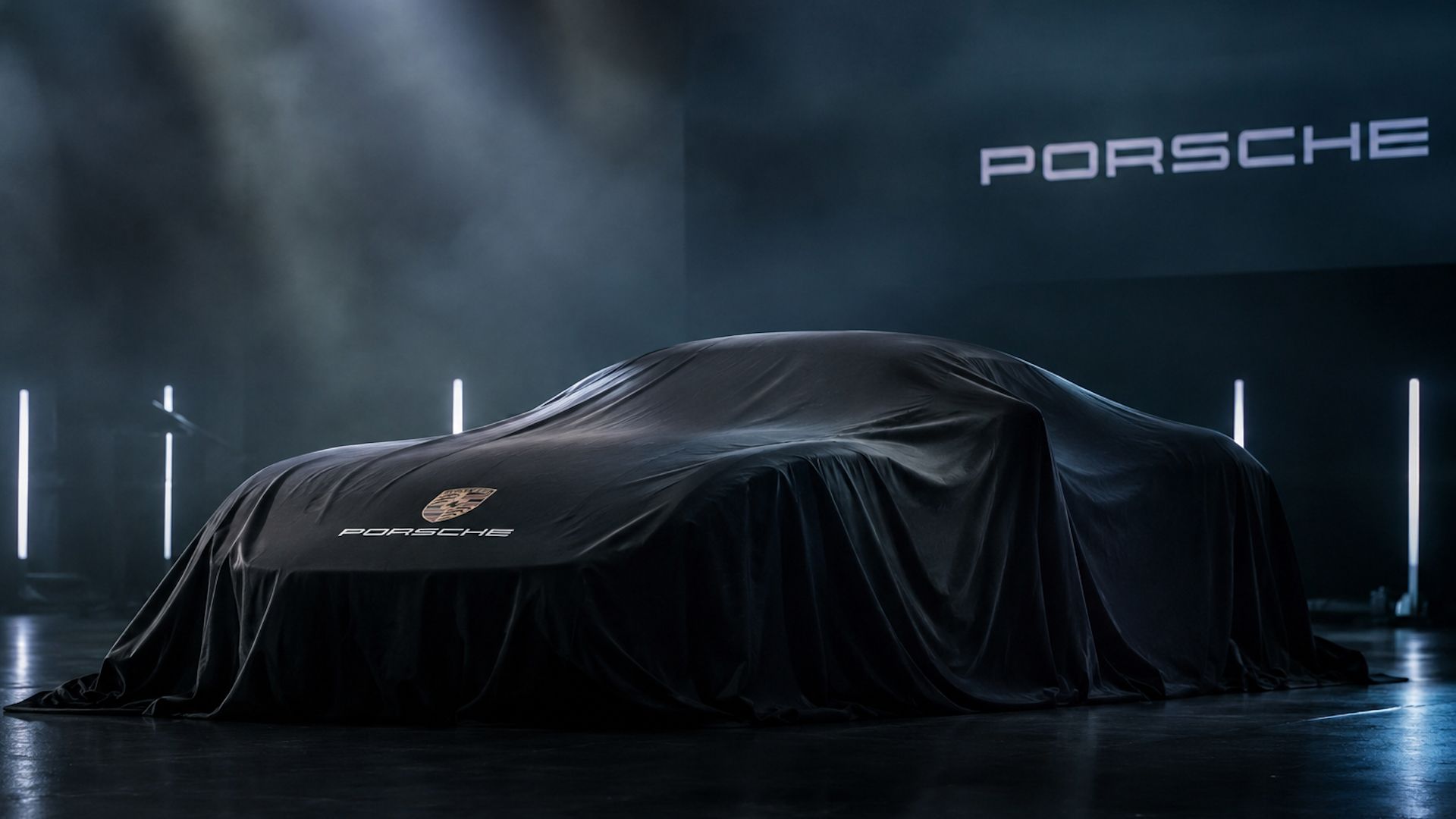Todo lo que sabemos del nuevo superdeportivo de Porsche, que lanzará por encima del 911. Ilustración generada por IA