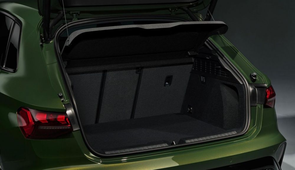 Maletero del Audi A3 Sportback 2026