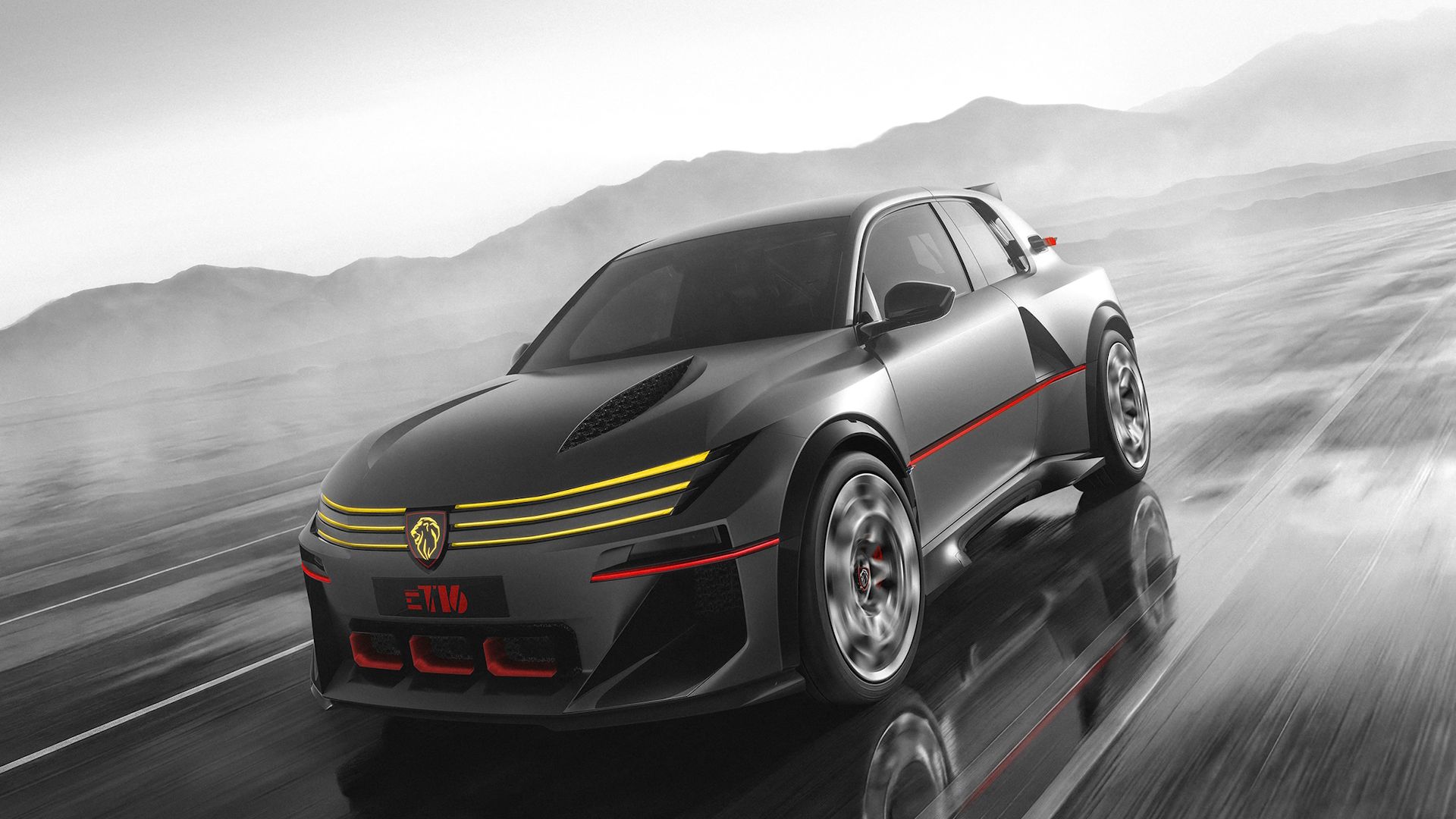 El mítico 205 Turbo 16 se reinventa, el E T16 ya es el Peugeot más potente de la historia
