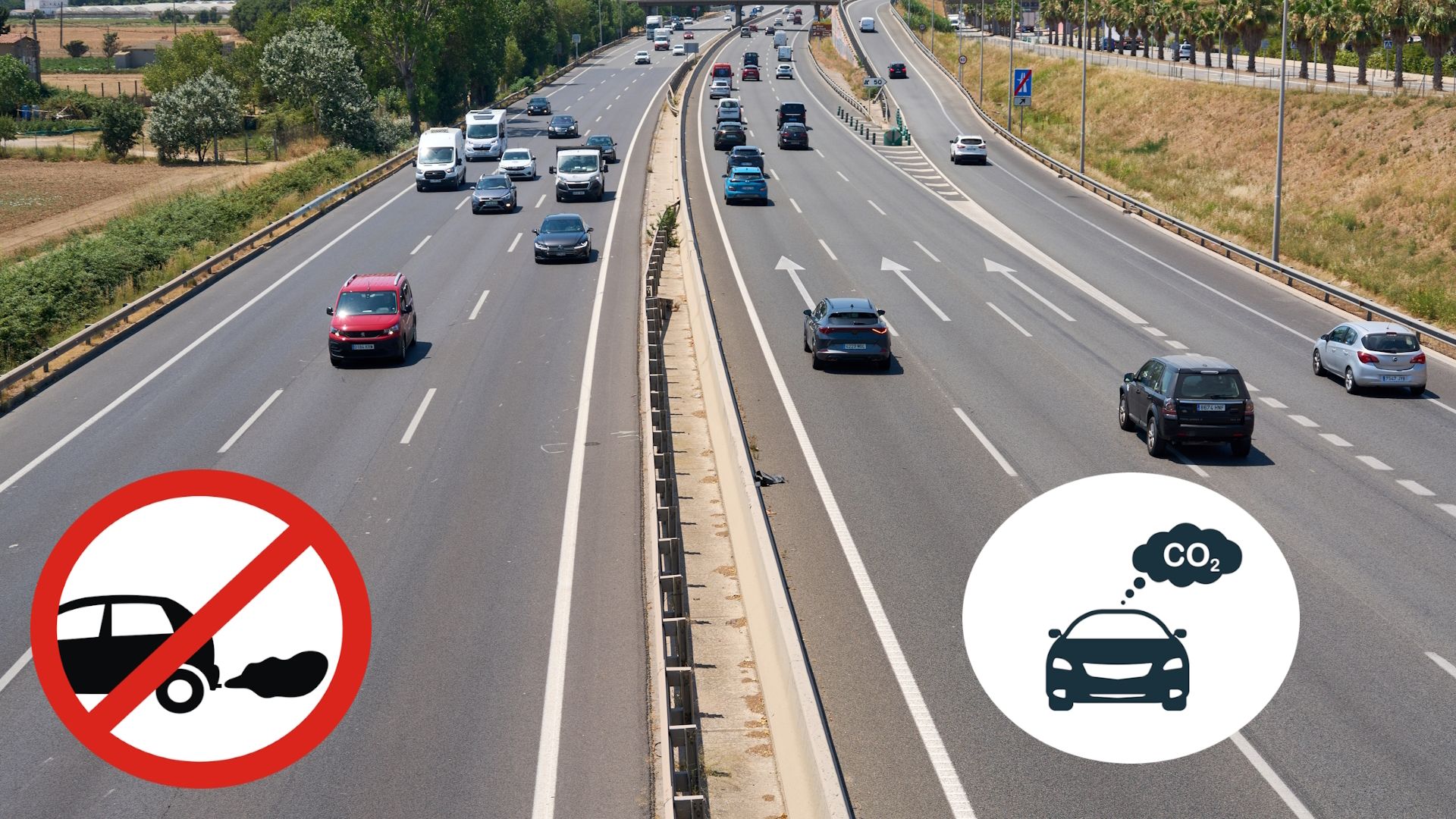 España no quiere que se prohíban los coches diésel, gasolina e híbridos, pero el Gobierno sí