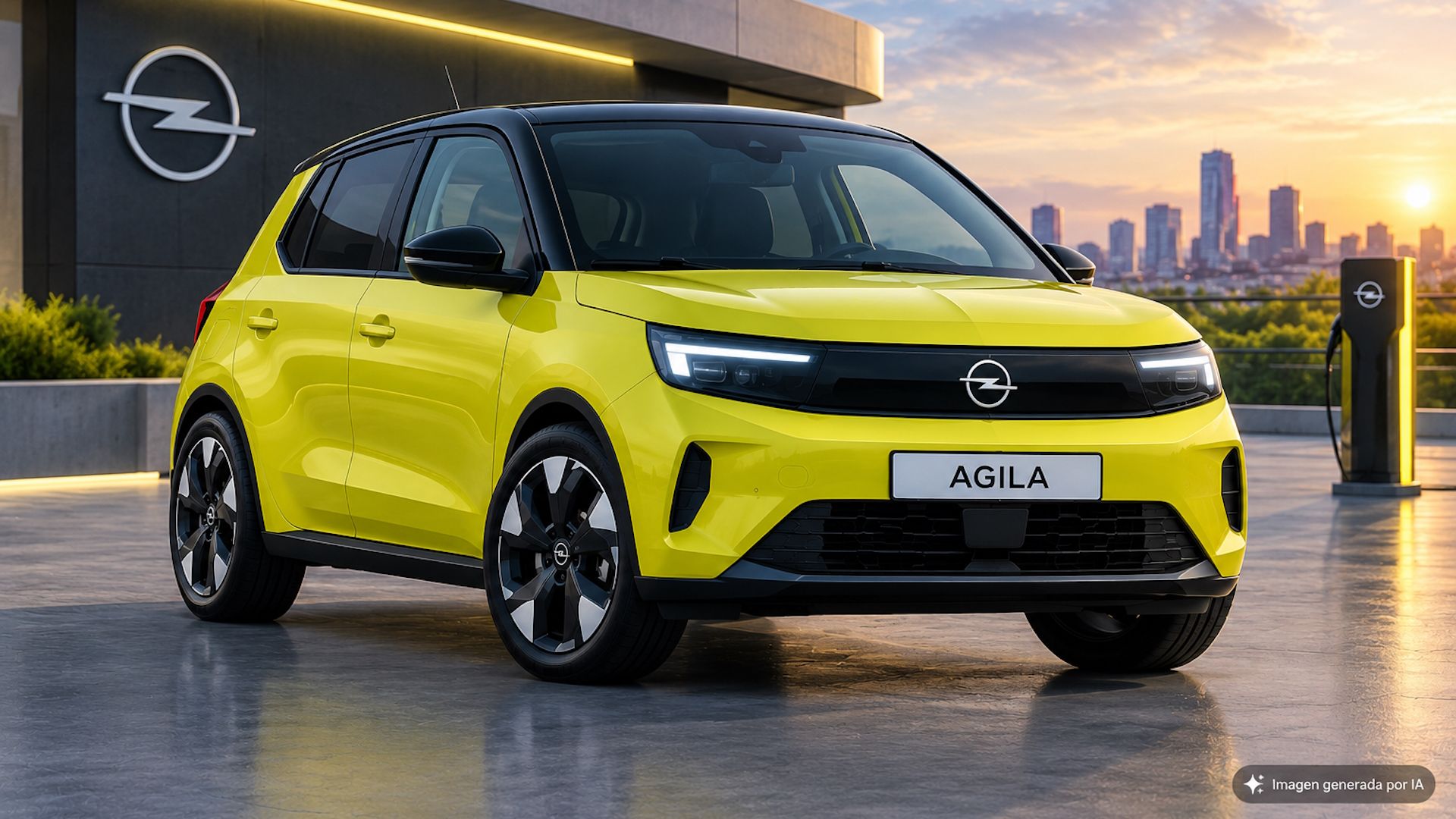 Opel también lanzará un nuevo E car por 15.000 €, primer avance del nuevo Agila