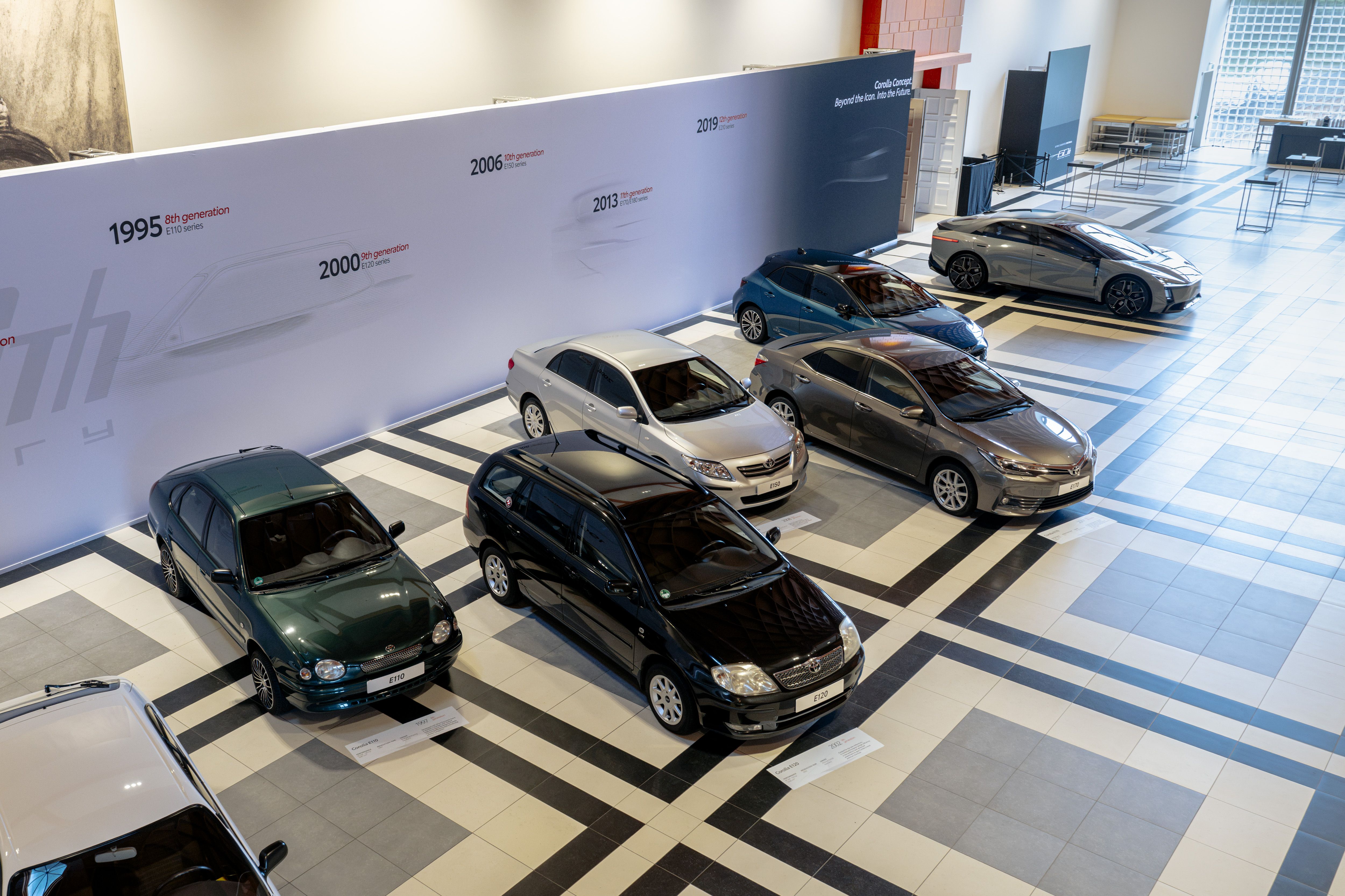 Todas las generaciones del Toyota Corolla