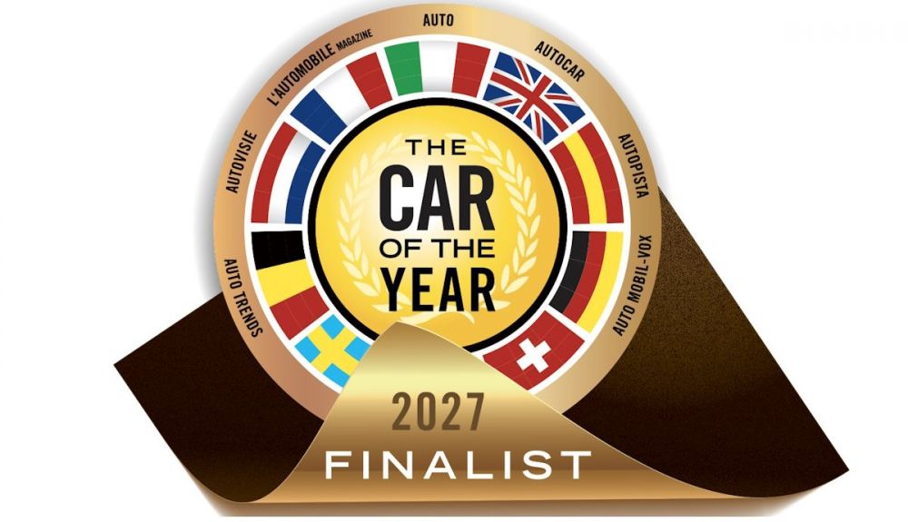 Logotipo de finalistas al Car of the Year 2027