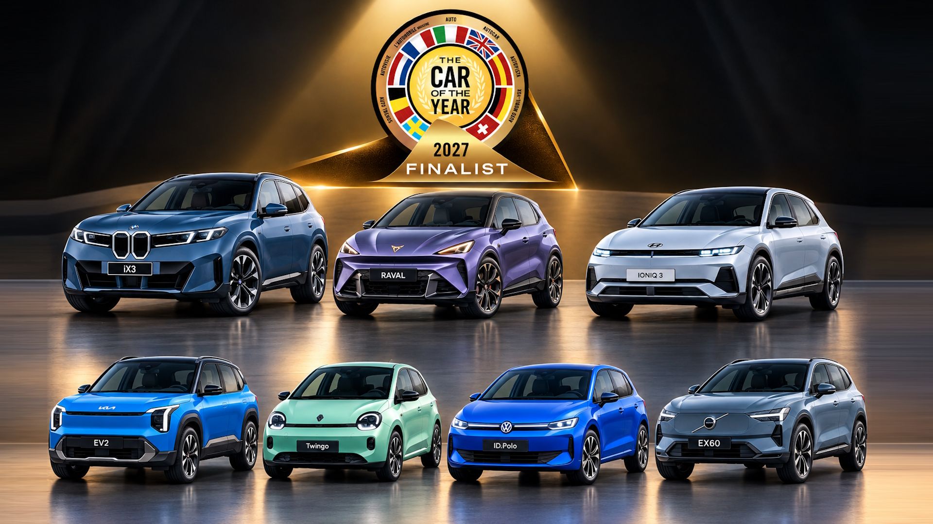 Ya tenemos los finalistas del Car of the Year 2027, estos son los 7 mejores coches del año en Europa