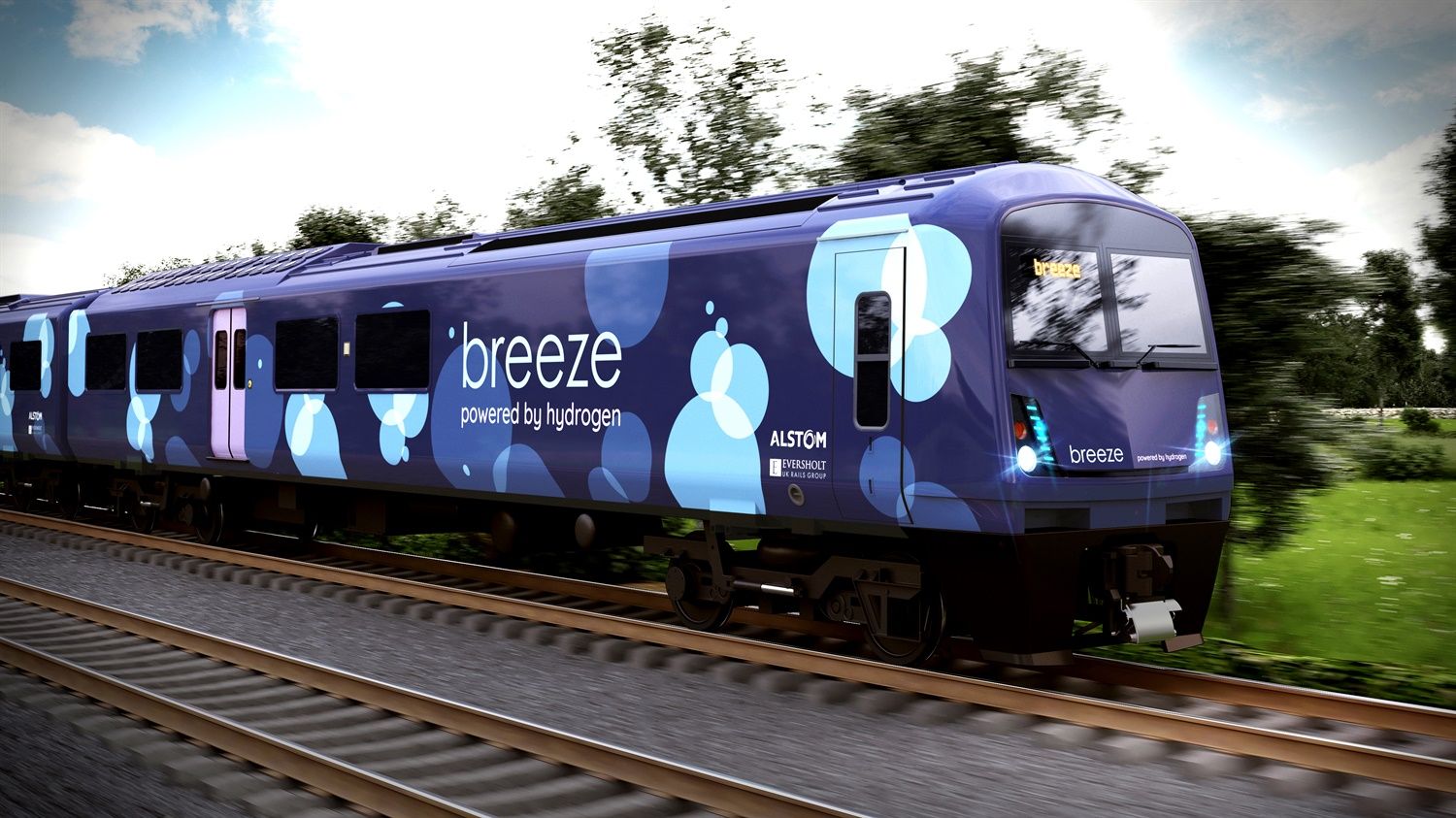 Las nuevas locomotoras de hidrógeno Breeze