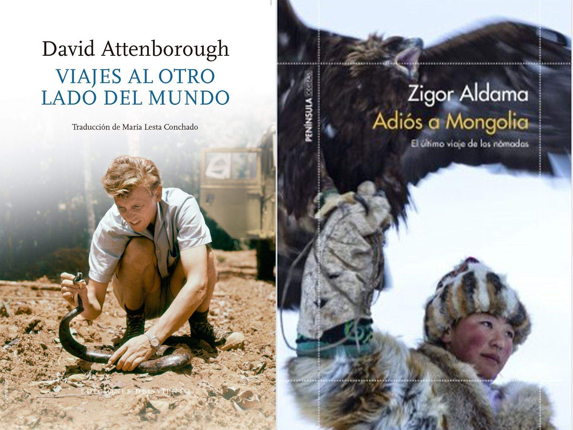 Dos libros para viajar durante el confinamiento