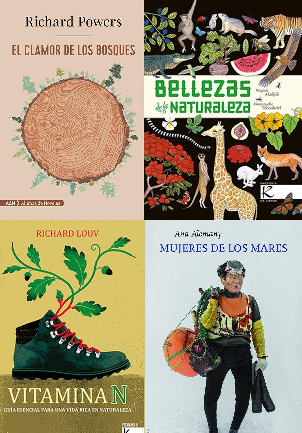 Cuatro lecturas imprescindibles para celebrar un Día Internacional del Libro de lo más natural