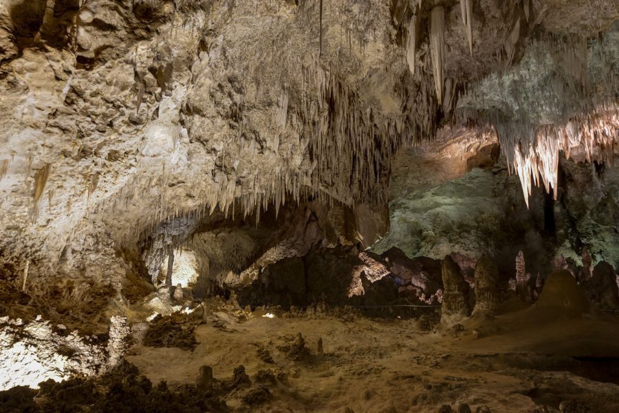 Parque Nacional de Carlsbad Caverns, en Nuevo México Parque Nacional de Carlsbad Caverns, en Nuevo México