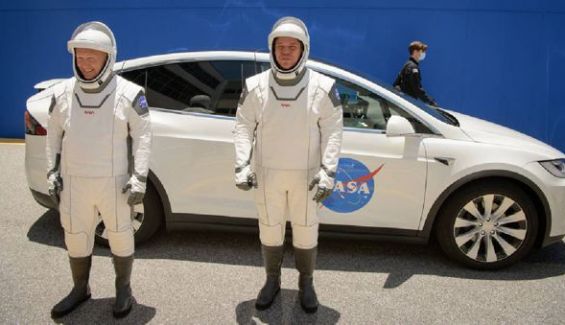 Bob Behnken y Doug Hurley son astronautas de la NASA. NASA