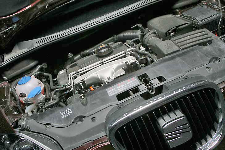Al motor de 170 CV le sobra fuerza.