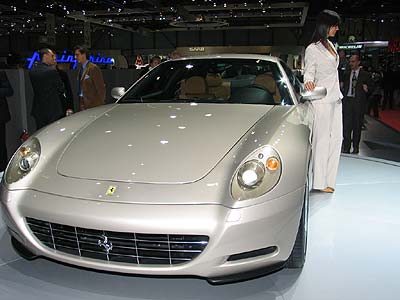 Ferrari 612 Scaglietti, 540 CV de potencia.