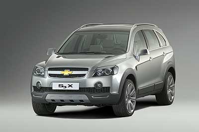 El Chevrolet S3X, un SUV compacto.