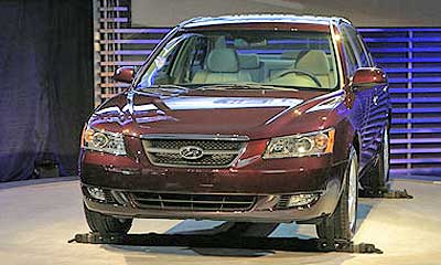 Así es el Hyundai Sonata.