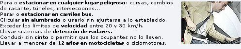 Pérdida de 2 puntos