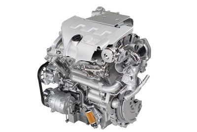 El nuevo motor V6 está realizado en aluminio.