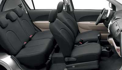 Cinco plazas para el Sirion.
