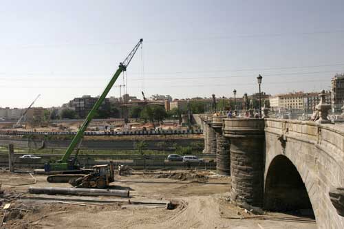 Una de las peores zonas: Puente Toledo.