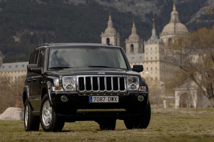Así de imponente luce el Commander, un Jeep con alma de Grand Cherokee.