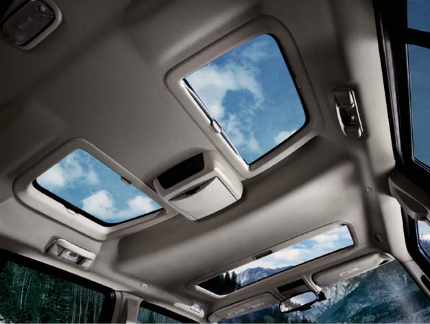 Command View: con este nombre denominan el conjunto de ventanas superiores con celosías.
