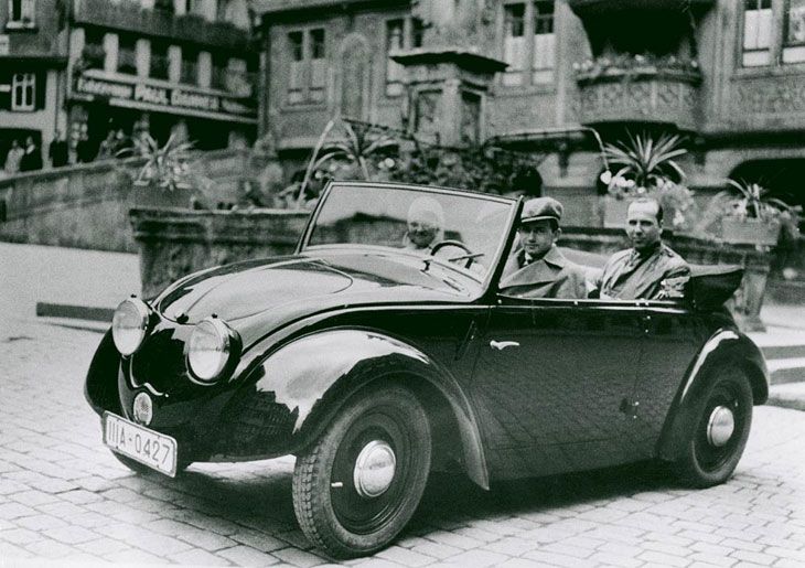 Uno de los primeros prototipos del Volkswagen