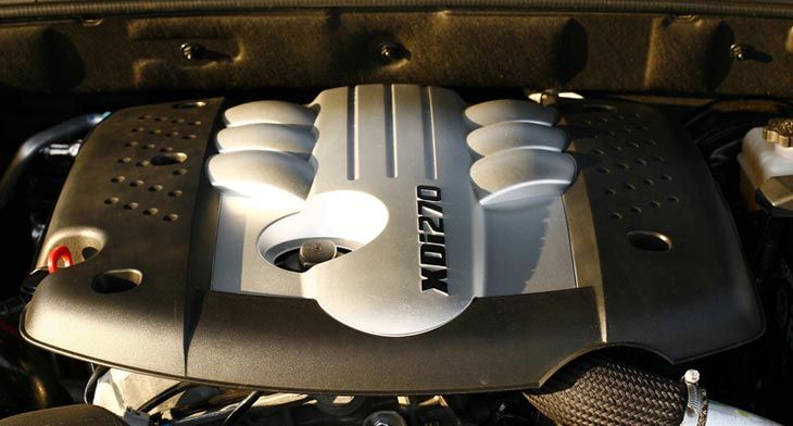 El motor de cinco cilindros proporciona 165 CV y 34 mkg de par.