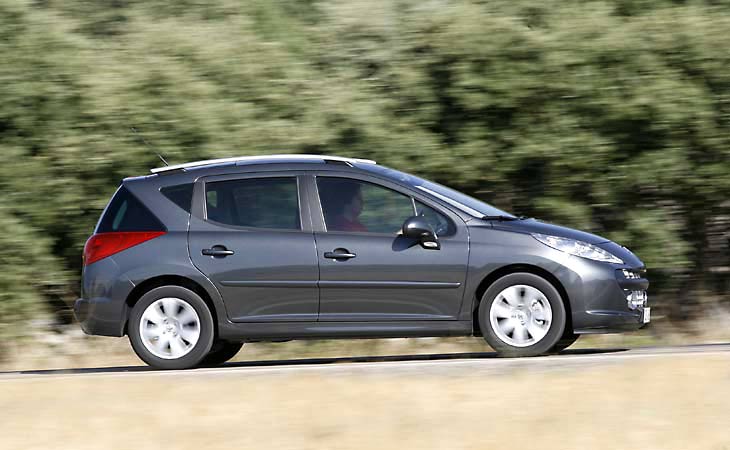 El propulsor del 207 SW 1.6 VTi debu-ta en el mercado con este modelo.