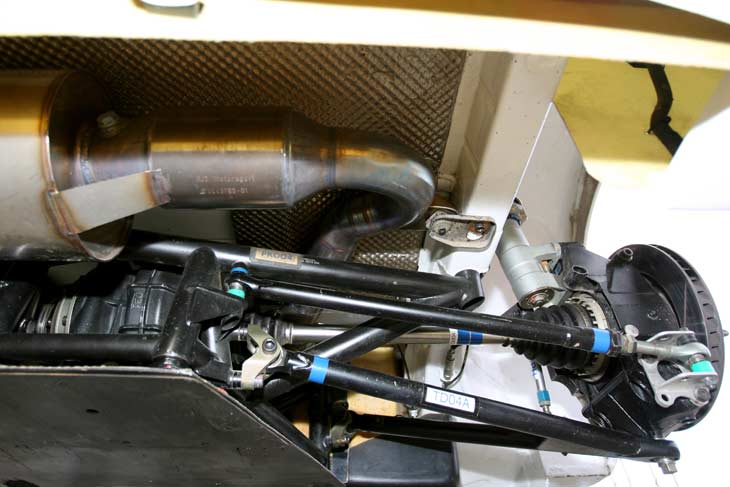 Peugeot ha volcado toda su experiencia en la elaboración de un chasis de puesta punto exquisita.