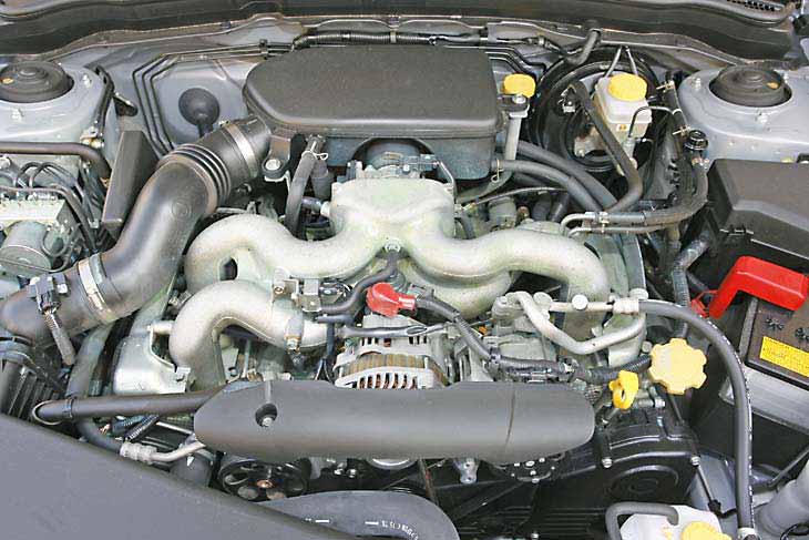 Subaru sigue recurriendo a los motores boxer.