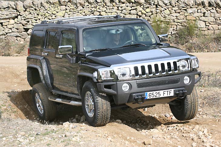 Con la configuración del H3 las posiciones más acrobáticas no son un problema en su avance.