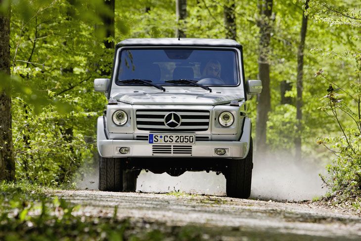 El Clase G de Mercedes-Benz muestra lo mejor de sí mismo en zonas 4x4.