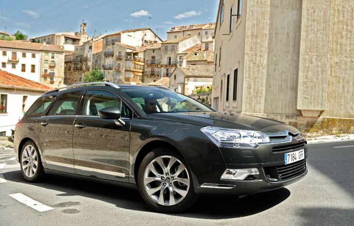 Citroën estrena la versión familiar del C5, el tourer