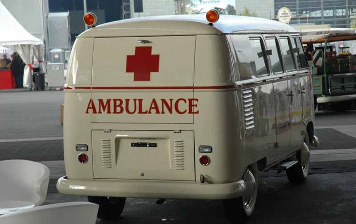 Como vehículo de bomberos, para ambulancias... la VW Type 2 fue un vehículo idóneo para prestar todo tipo de servicios.