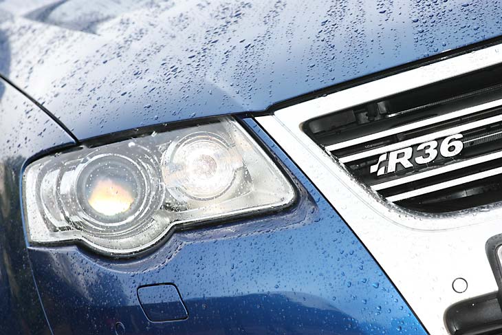 El Volkswagen Passat R36, a prueba