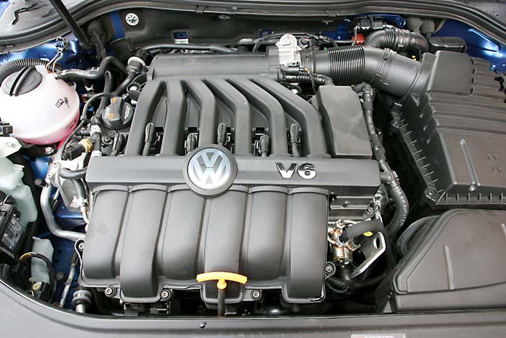 El Volkswagen Passat R36, a prueba