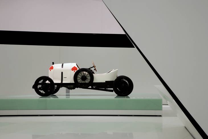 Este Austro Daimler Sascha diseñado por Ferdinand Porsche ganó la Targa Florio en 1922 conducido por Alfred Neubauer.