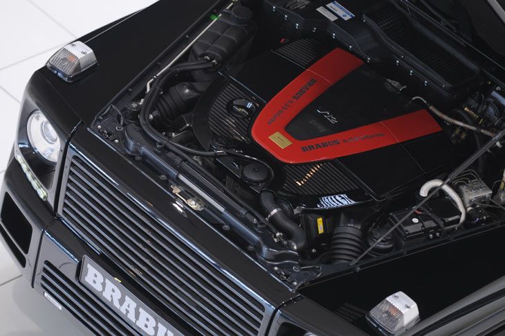 Súper V12 de 700 CV en el Mercedes Brabus Clase G.