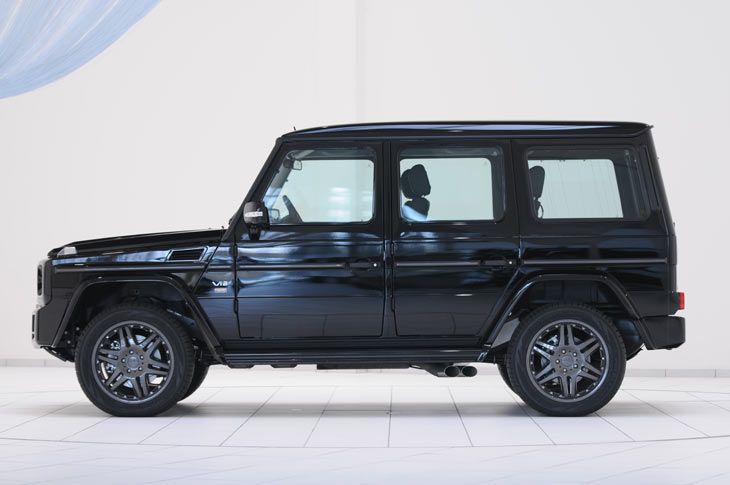 Brabus ofrece llantas de aleación entre 20 y 22 pulgadas.