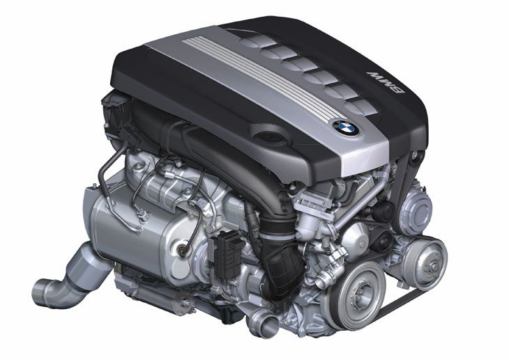El nuevo motor Diesel de seis cilindros en linea de 245 CV sirve para completar la oferta mecánica del BMW Serie 7 de batalla larga.