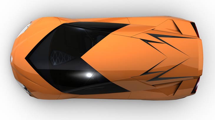 300 km/h de velocidad máximay 3,5 segundos para acelerar de 0 a 100 km/h. El Giugiaro Namir es espectacular.