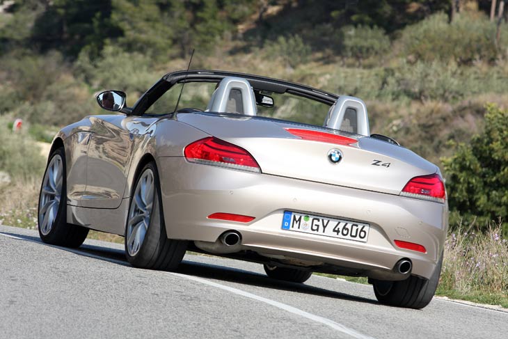 La parte trasera del nuevo BMW Z4 es la que más cambia