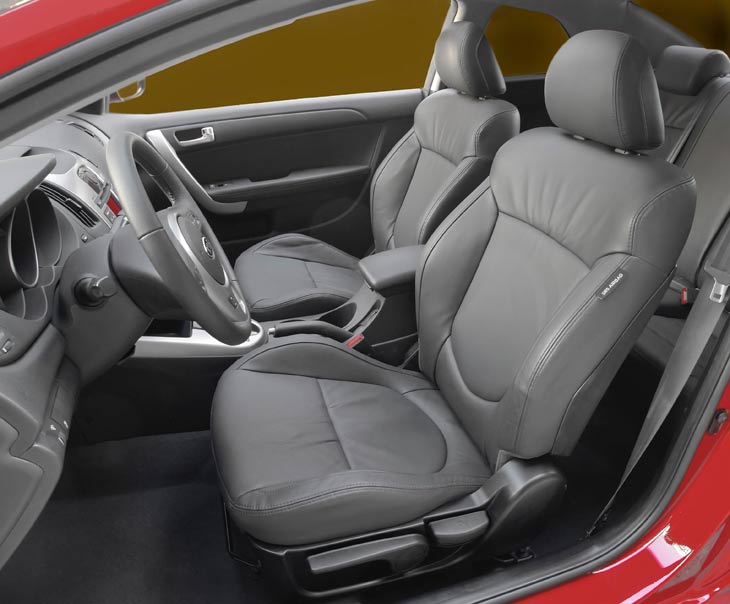 Asientos deportivos y un gran equipamiento de serie para el futuro Kia Forte Koup.