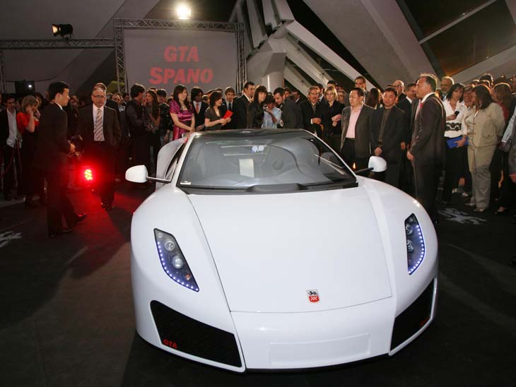 Presentación del GTA Spano en Valencia