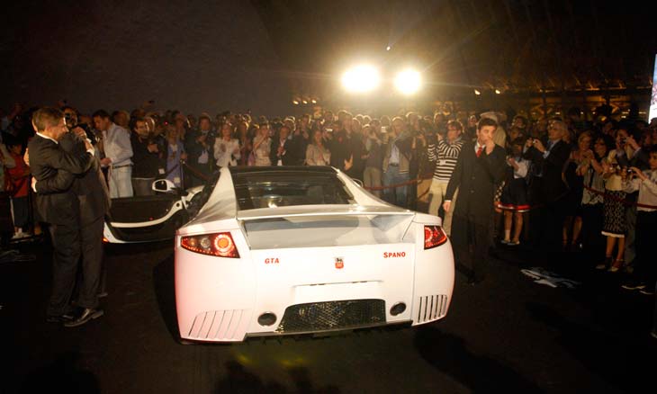 Presentación del GTA Spano en Valencia