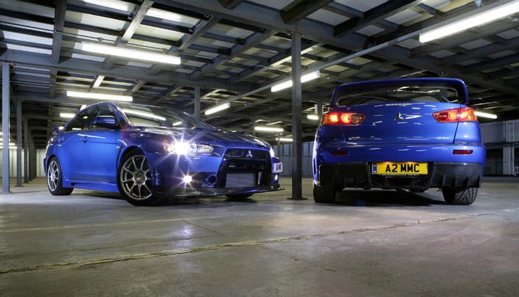 Diseño muy agresivo del Mitsubishi Lancer Evo X FQ-400.