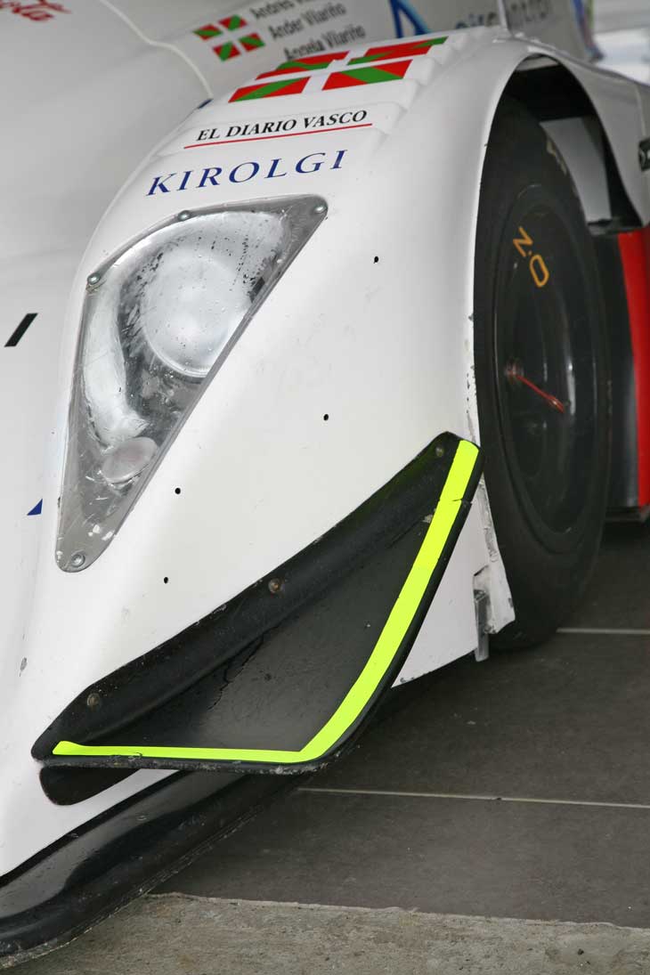 La aerodinámica juega un papel destacado en este coche, con las alturas de la carrocería y los reglajes del ala trasera.