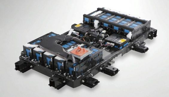 Batería de ión-litio del Mitsubishi i-MIEV. Batería de ión-litio del Mitsubishi i-MIEV.